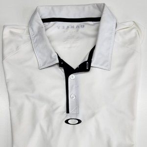 Oakley men's golf shirt size xxl white